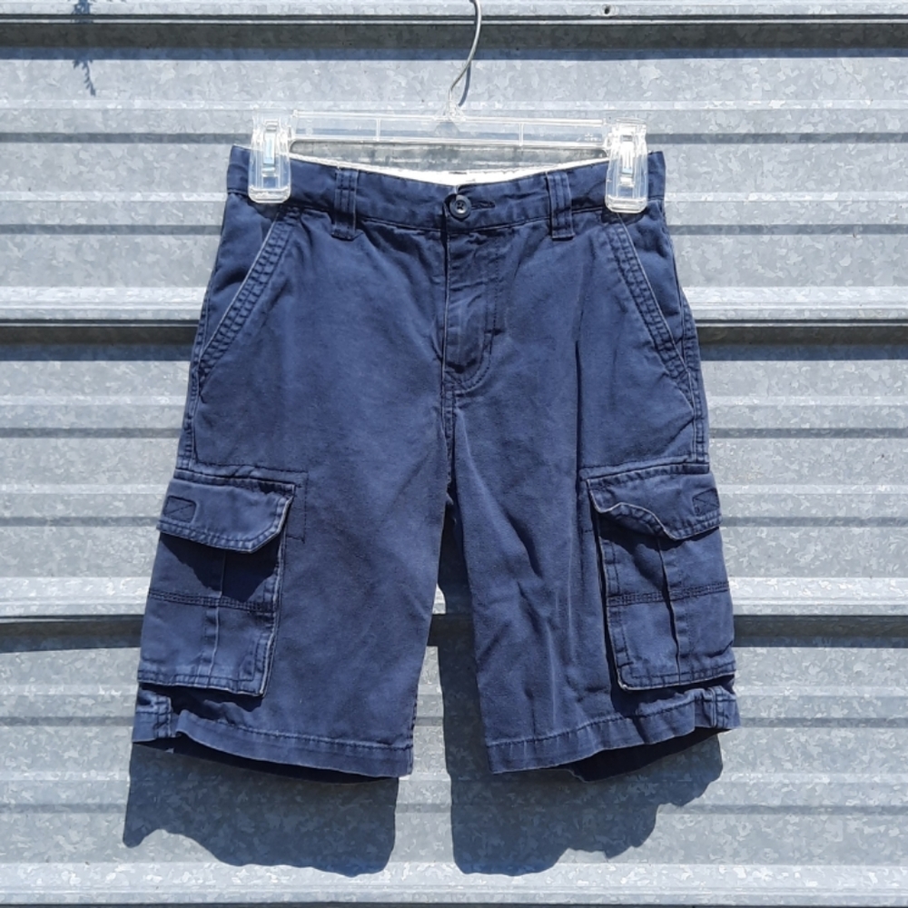 Navy Cargo Shorts